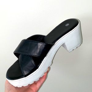 vintage 90’s chunky platform